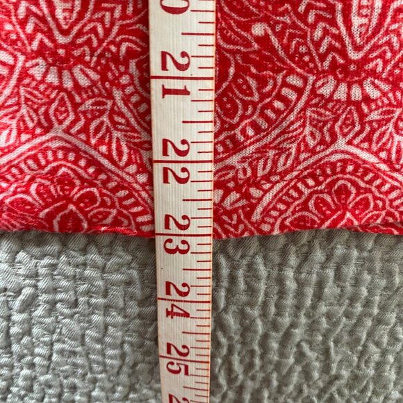 Rachel Zoe - 100% Linen Bohemian Print Lightweight Top - Picture 3 of 5